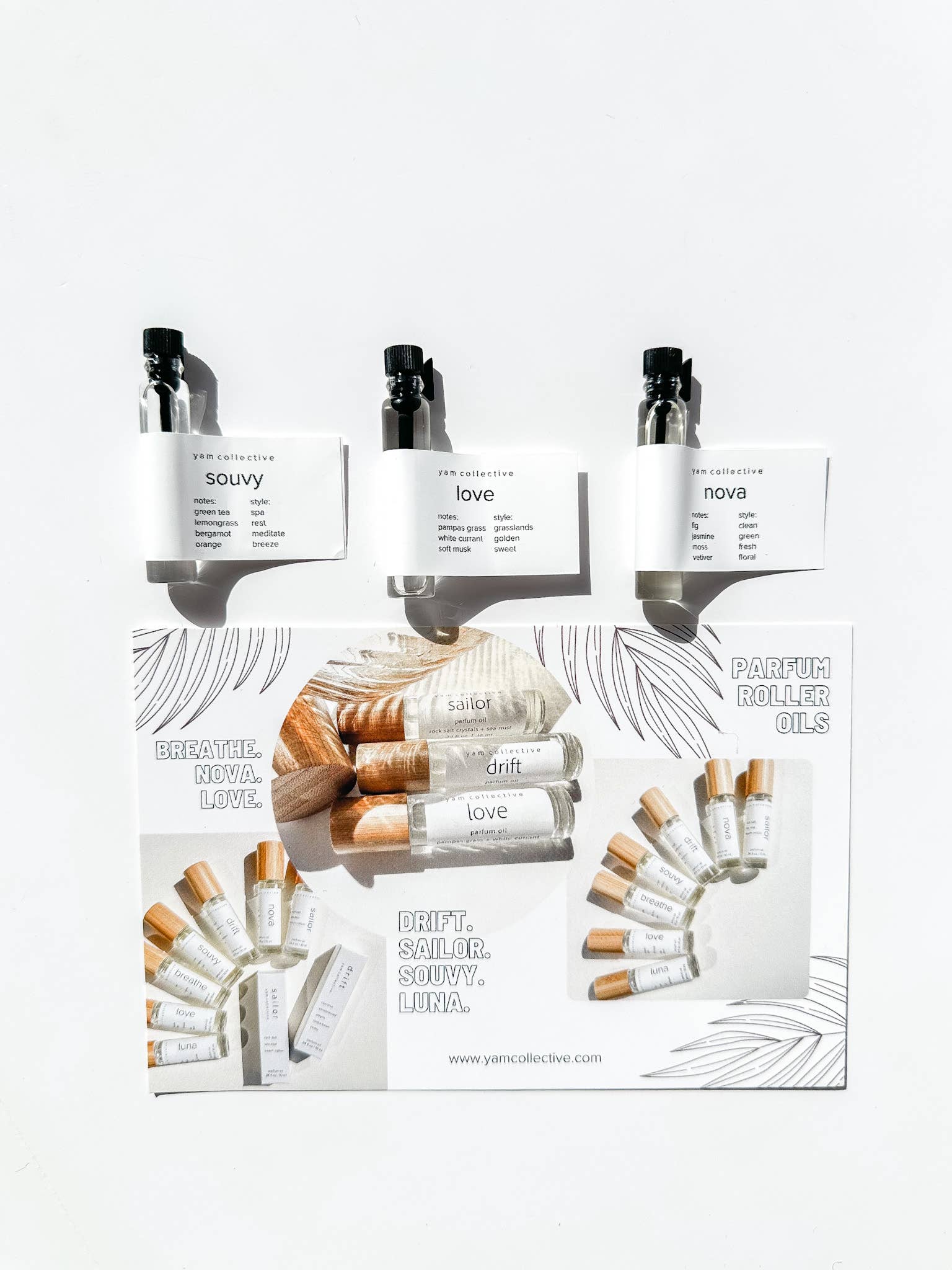 Perfume Roller Sample Vial: Choose from menu