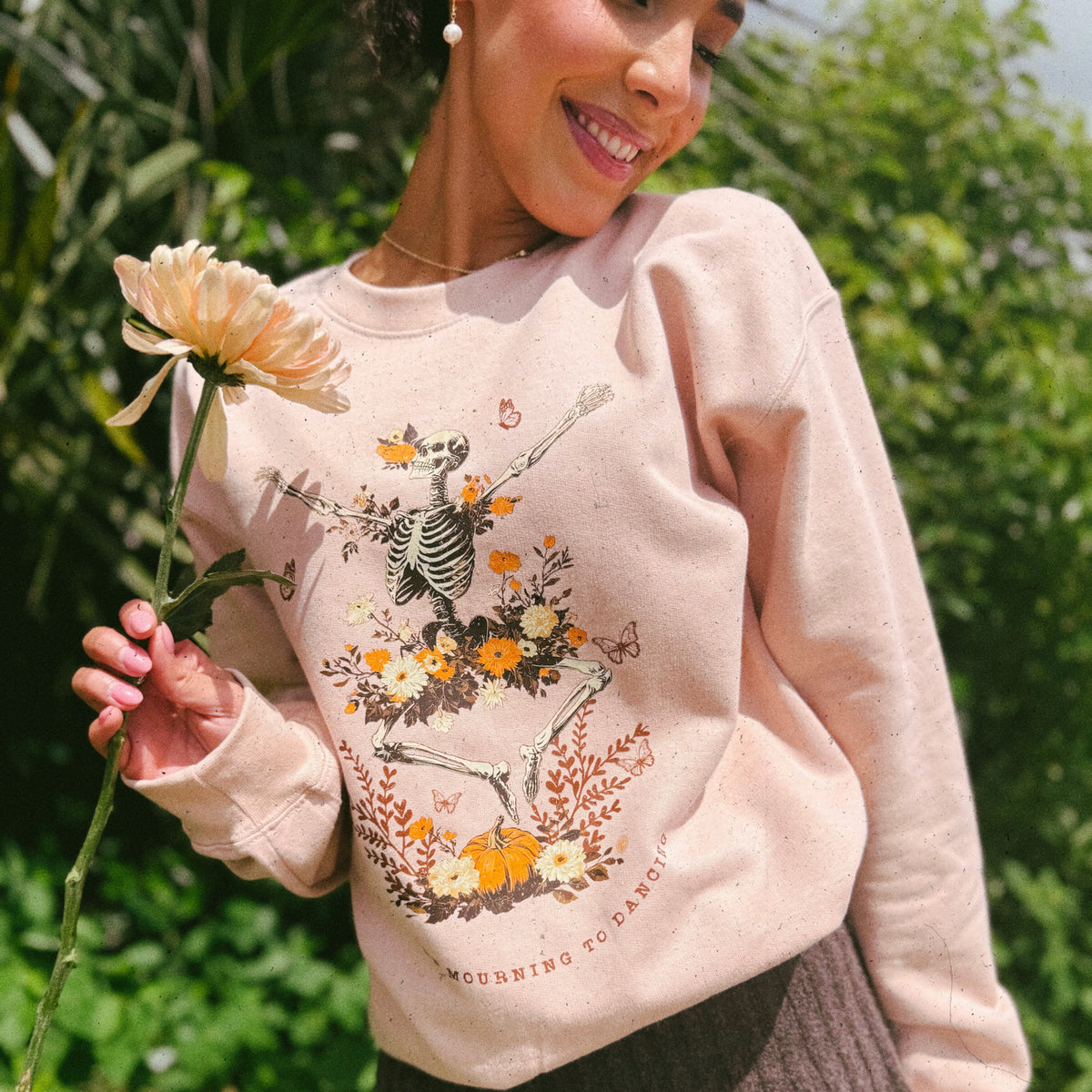 You Turn Mourning to Dancing Crewneck