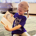 Youth Size Cool Kids Read Books Graphic Tee
