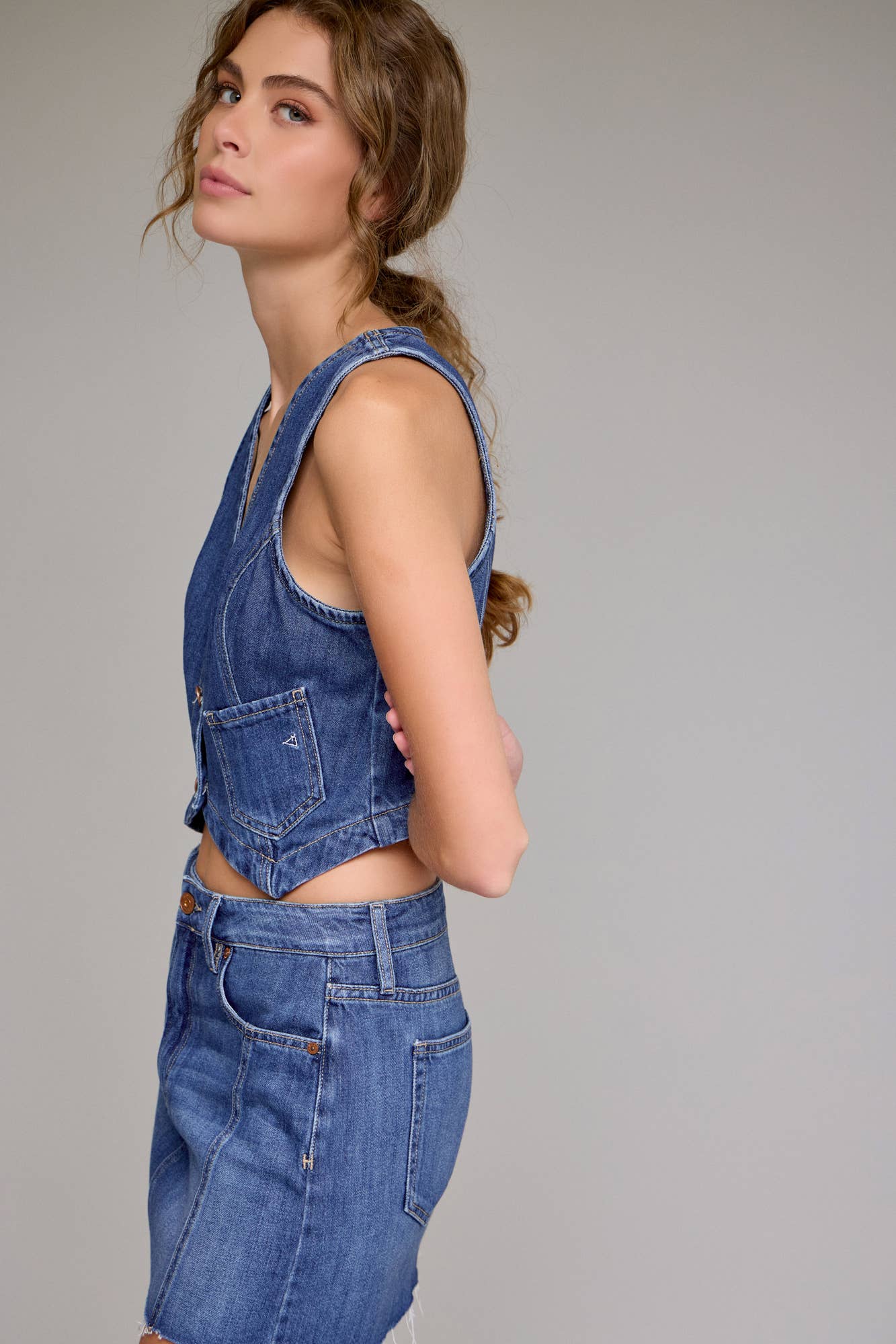 Wallen Denim Vest