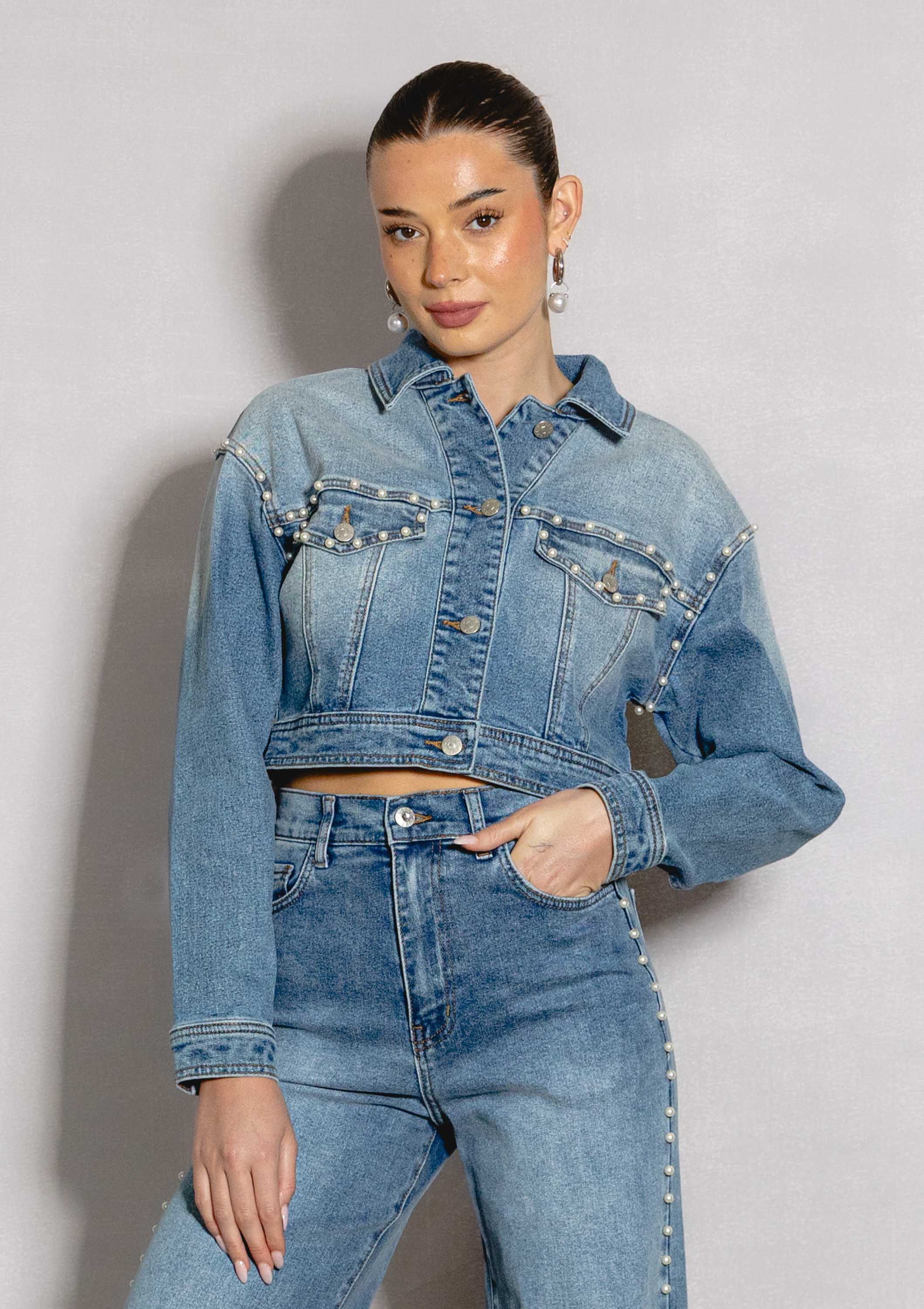 Pearl Trucker Jacket