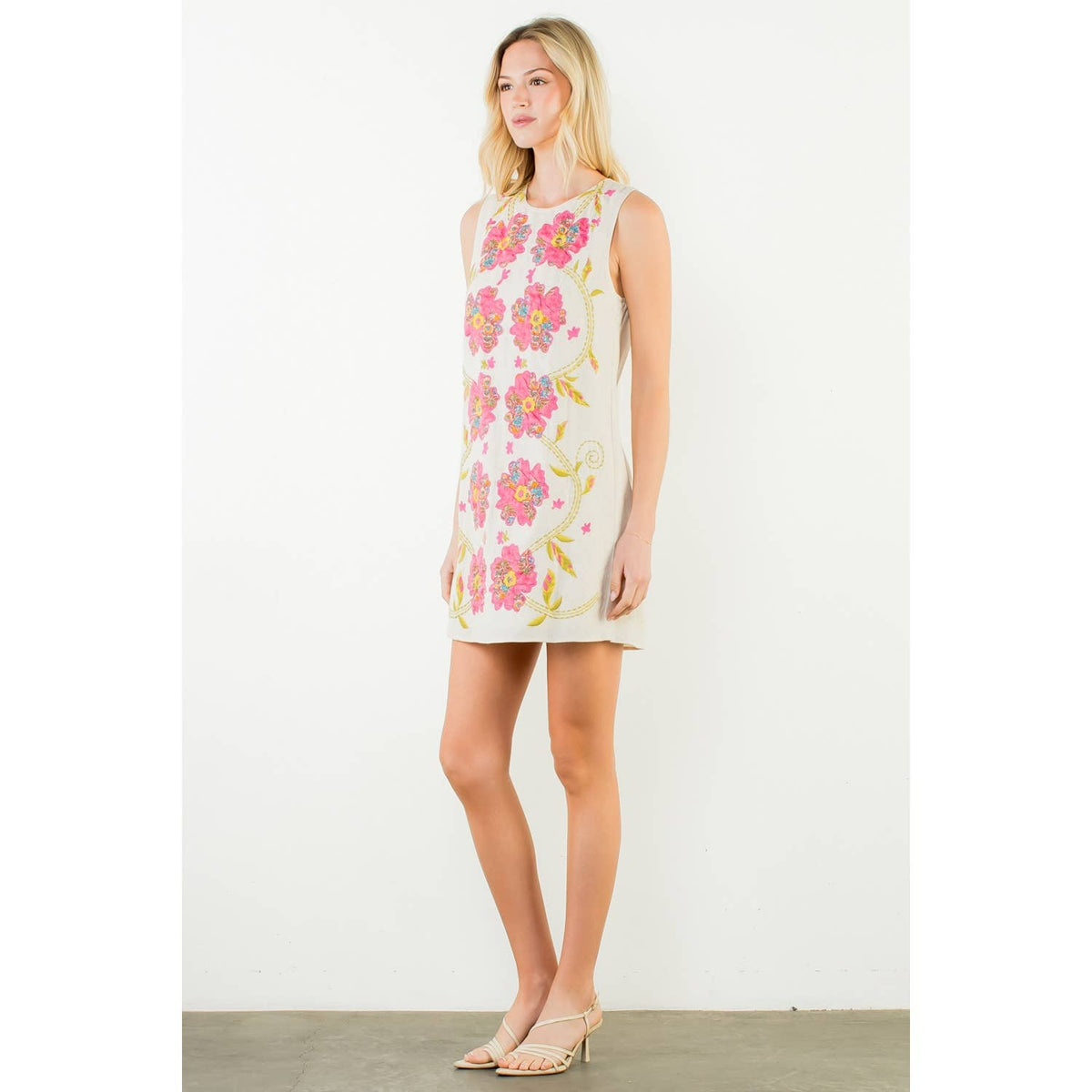 Delia Floral Cotton Dress
