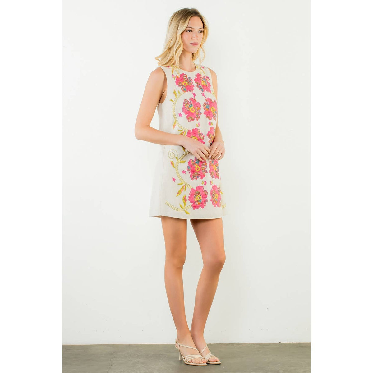 Delia Floral Cotton Dress
