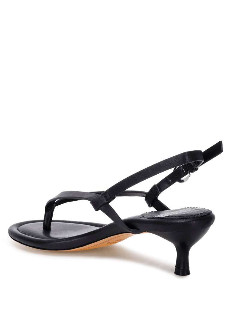 Brisbou Thong Strap Heels