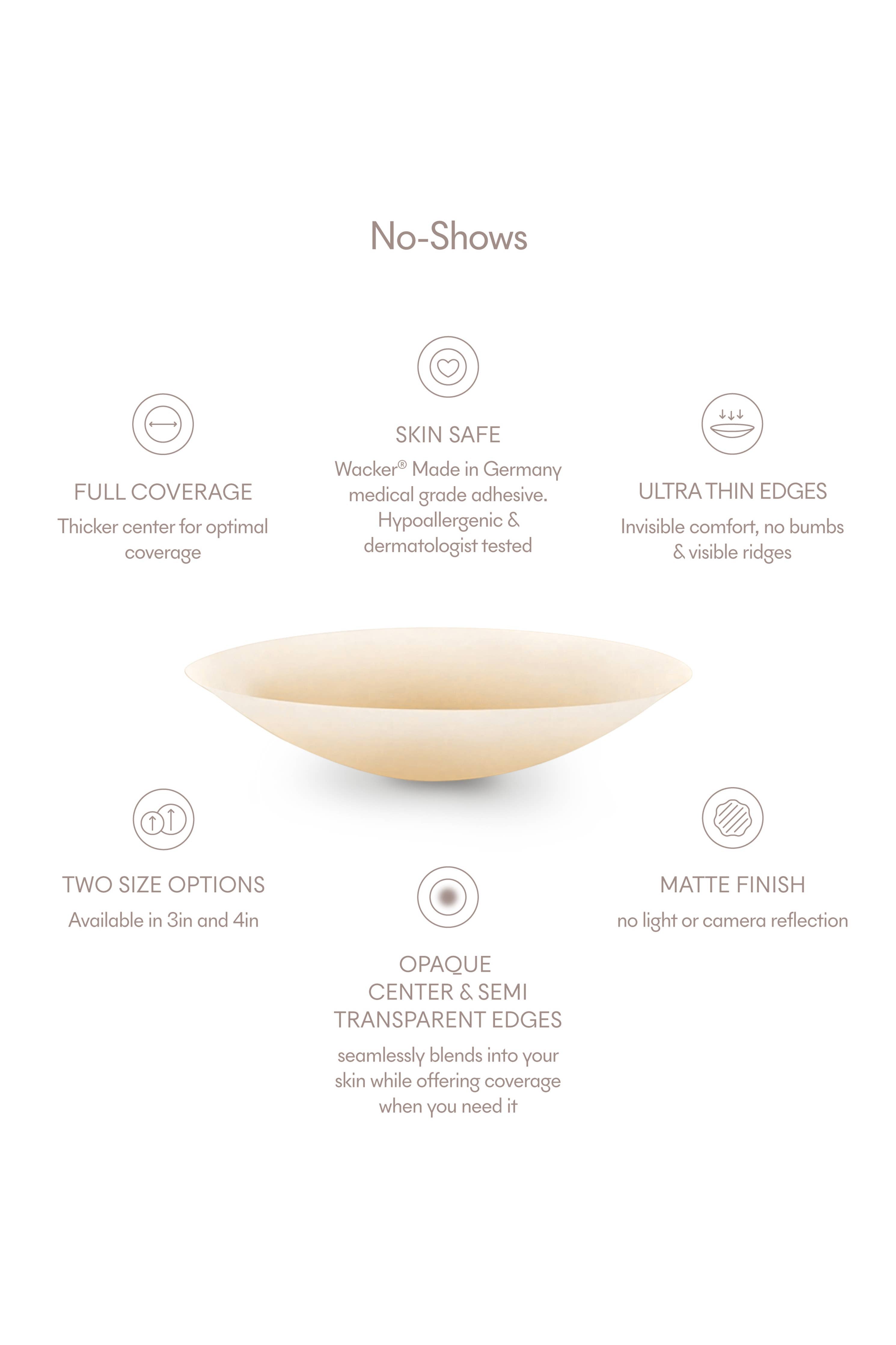 No-Show | Reusable Adhesive Nipple Covers