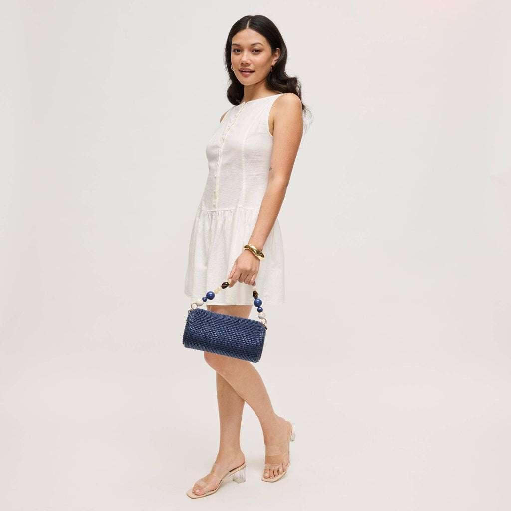 Rachel - Straw Clutch