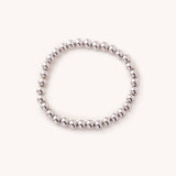Waterproof Silver Ball Bracelets- small, medium or large