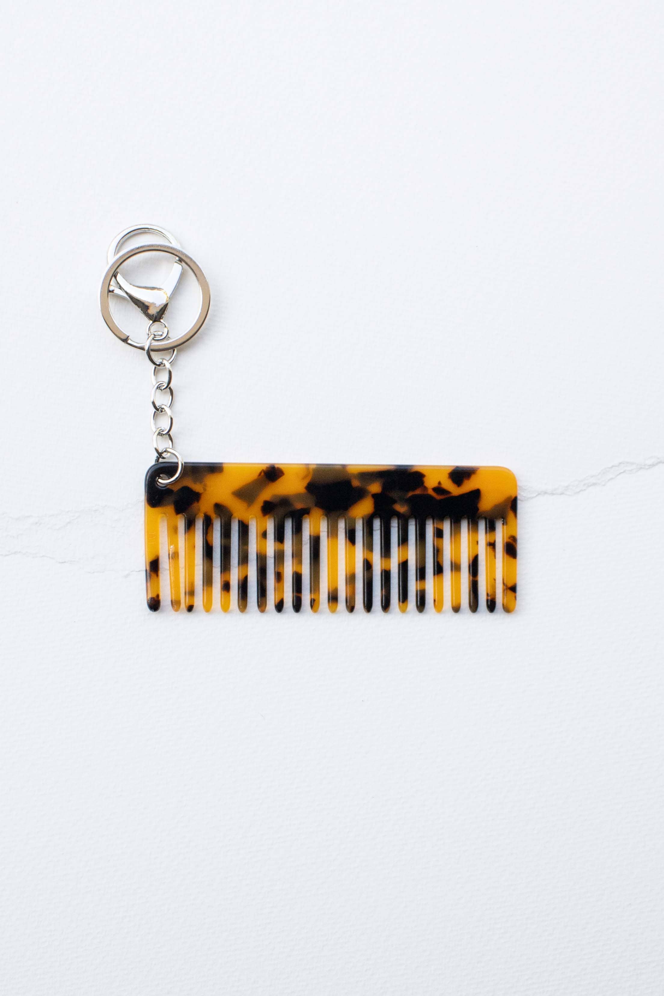 Eco Acetate Comb Bag Charm