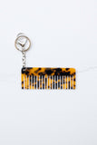 Eco Acetate Comb Bag Charm