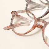 Unisex Camo Pattern Round Reading Glasses