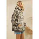 Printed Fleece Hoodie