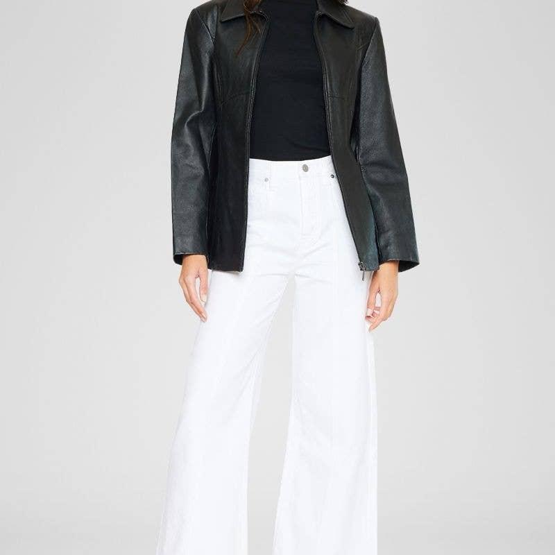 90’s Ultra High Rise Wide Leg Jeans – White