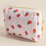 Sandra Strawberry Cosmetic Bag