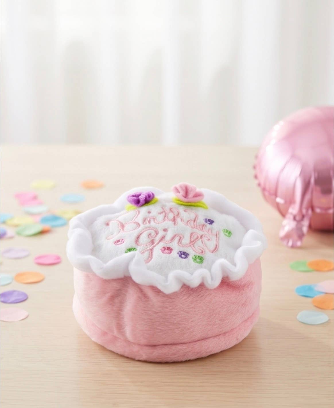 Birthday Girl Toy Squeaker Dog Toy