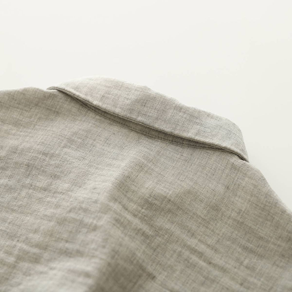Gingham Soft Muslin Cotton Button-Down cap sleeve blouse
