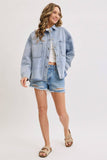 Claire Denim Shirt Jacket