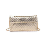 Priscilla Woven Clutch