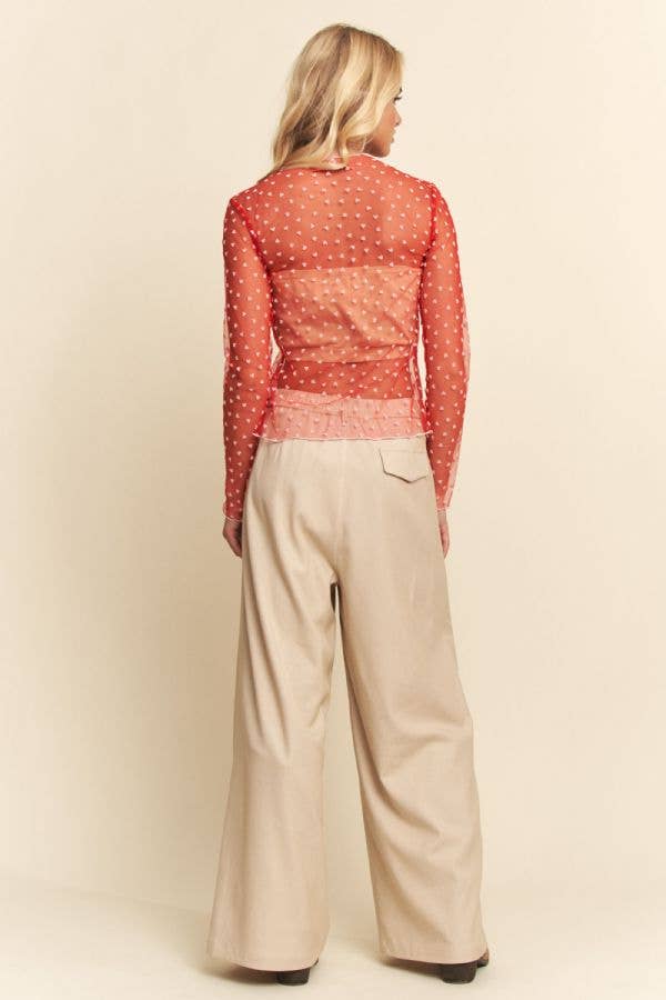 MESH LAYERING TOP