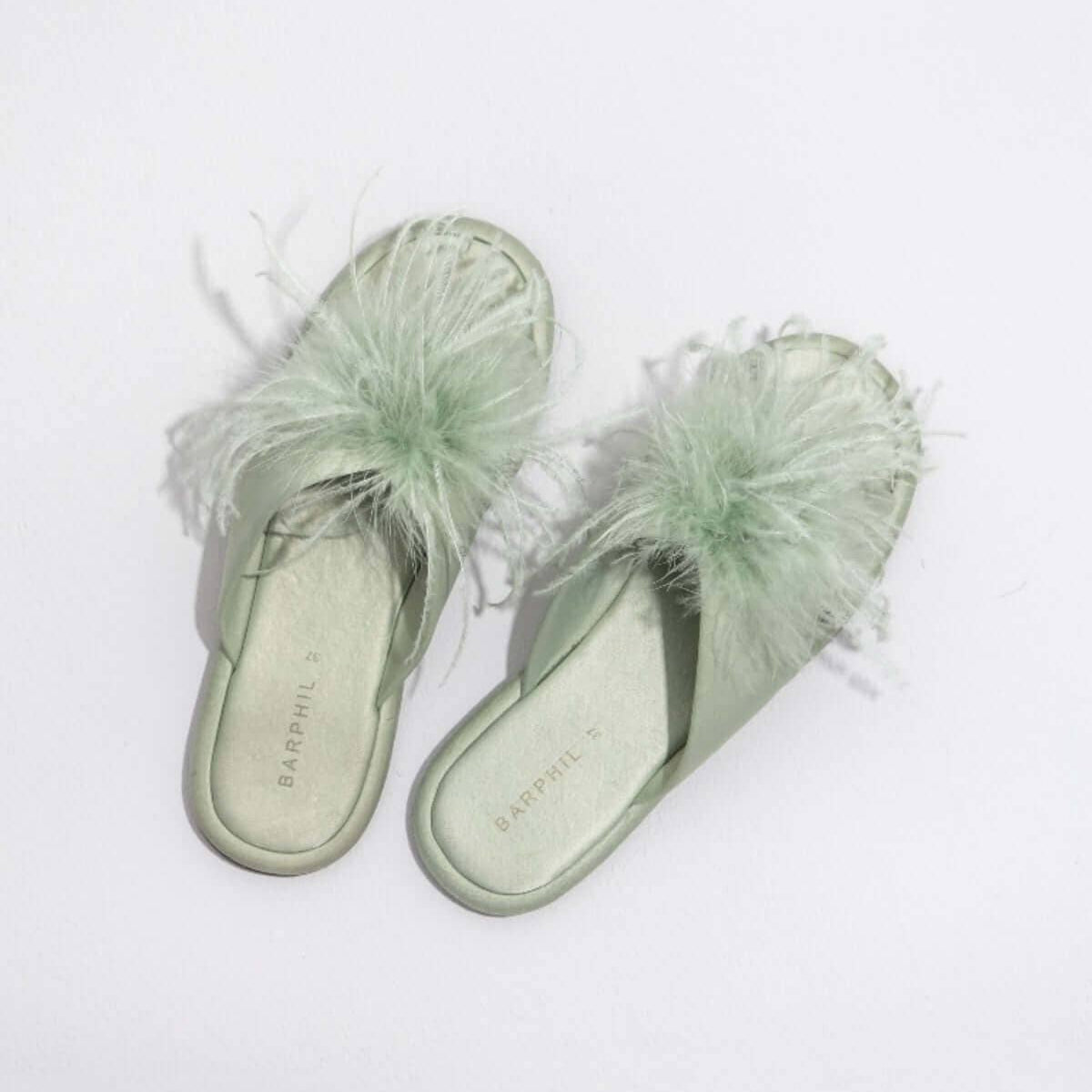 Birdie Satin Slippers