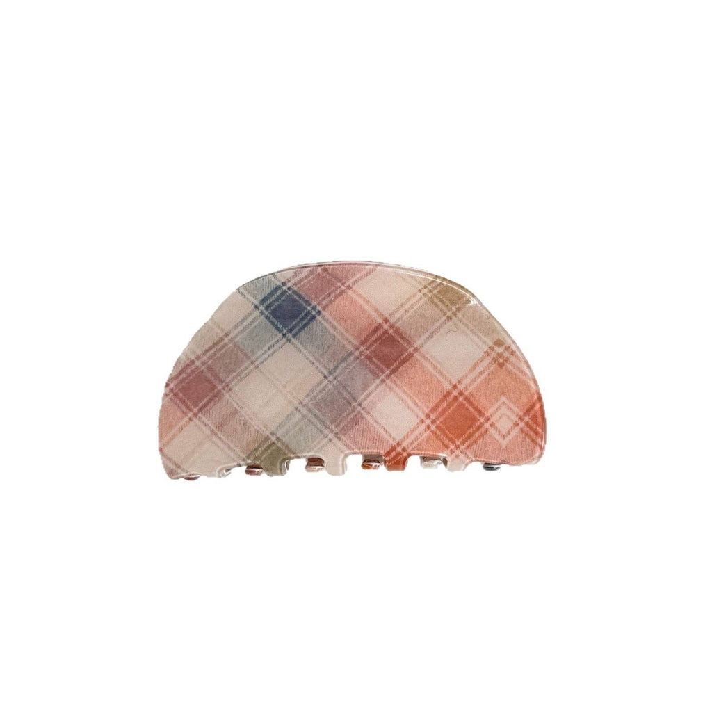 Maisie Plaid Claw Clip