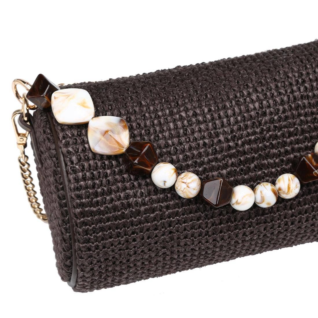 Rachel - Straw Clutch