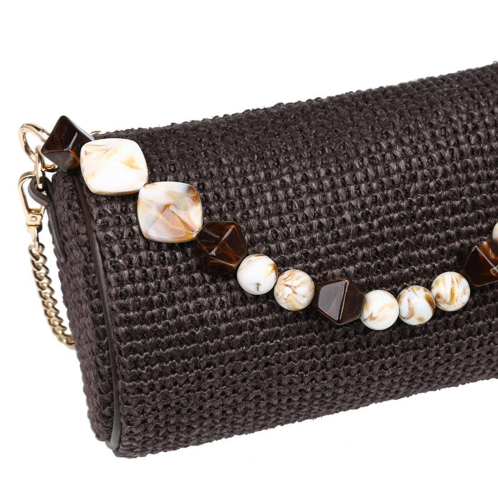 Rachel - Straw Clutch