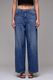 Medium Vintage Classic Patch Oversized Baggy Jean