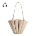 Shellie Bone Recycled Vegan Leather Shoulder Bag