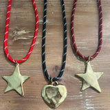 Cord Necklace with Charm