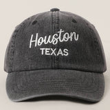 Custom Denim Embroidered Hat – Your City & State Design