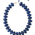 Bailey Chunky Beaded Necklace- Navy