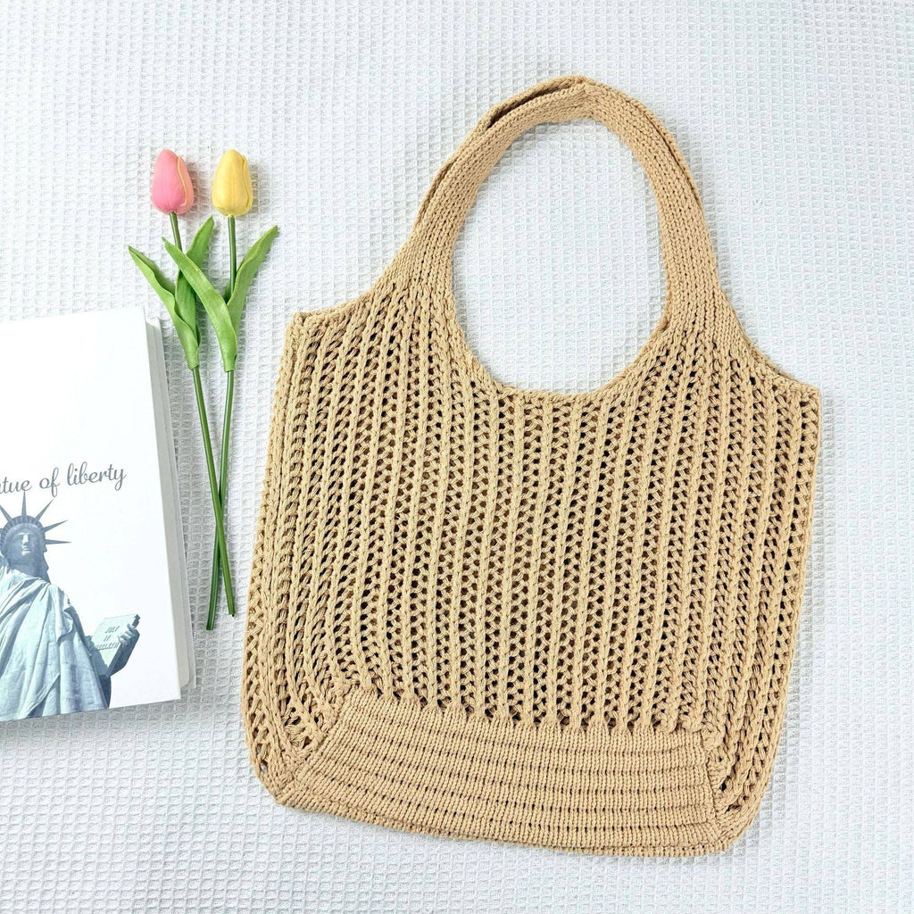 Large Crocheted Tote Bag