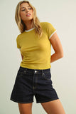 ESSENTIAL RINGER SHORT SLEEVE TEE