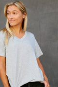 Not So Basic Soft Touch V-Neck Tee