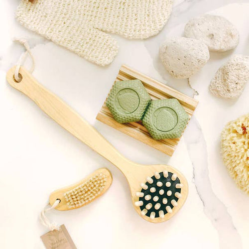 Cedar Nail Brush 4"
