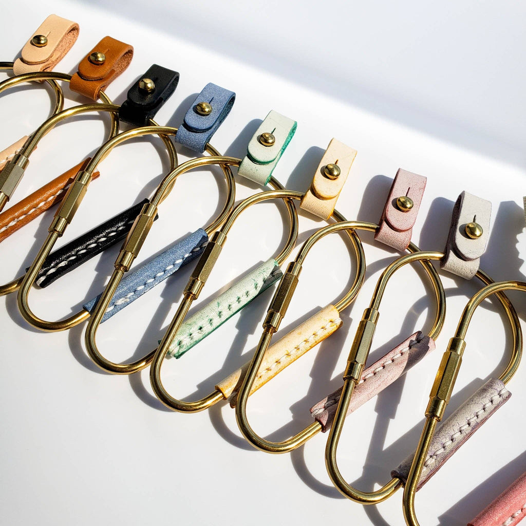 Brass Key Carabiner - “Pear"
