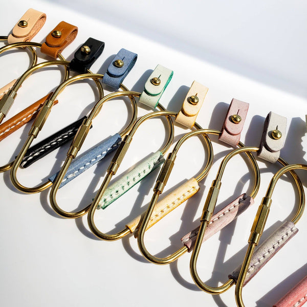 Brass Key Carabiner - “Pear"