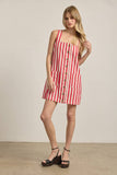 STRIPE LOVER SHIFT MINI DRESS