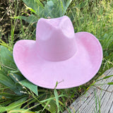 Best seller !!  Fashion Vegan suede  cowboy hat