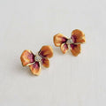 Whimsical Floral Drop Earrings