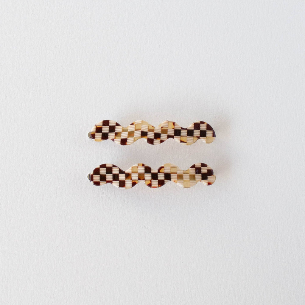 Eco Cloud Wave Slide Hair Pin Set