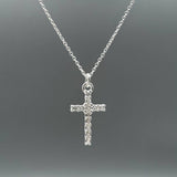 CZ Cross Necklace