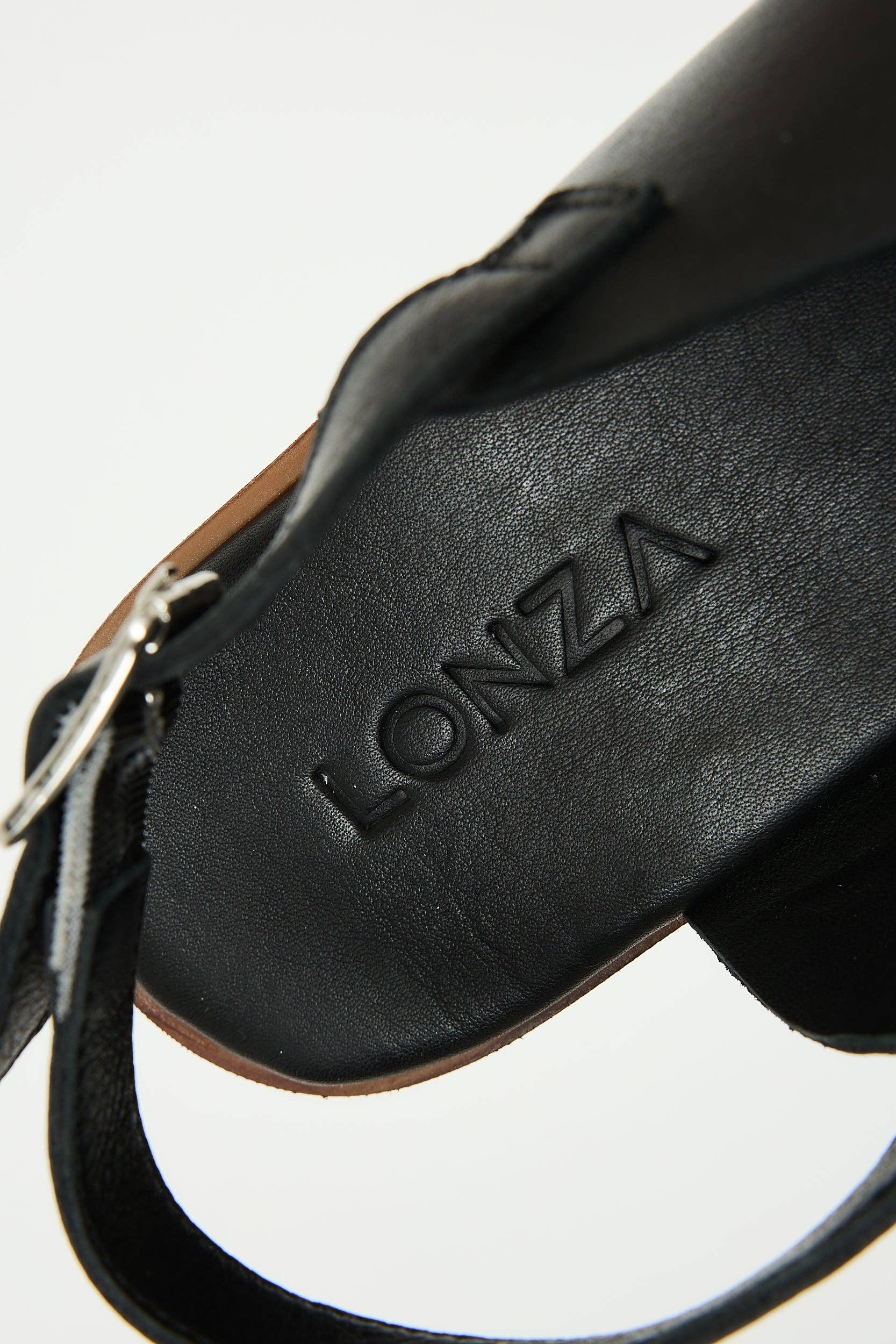 Bergen Black Leathers Sandals