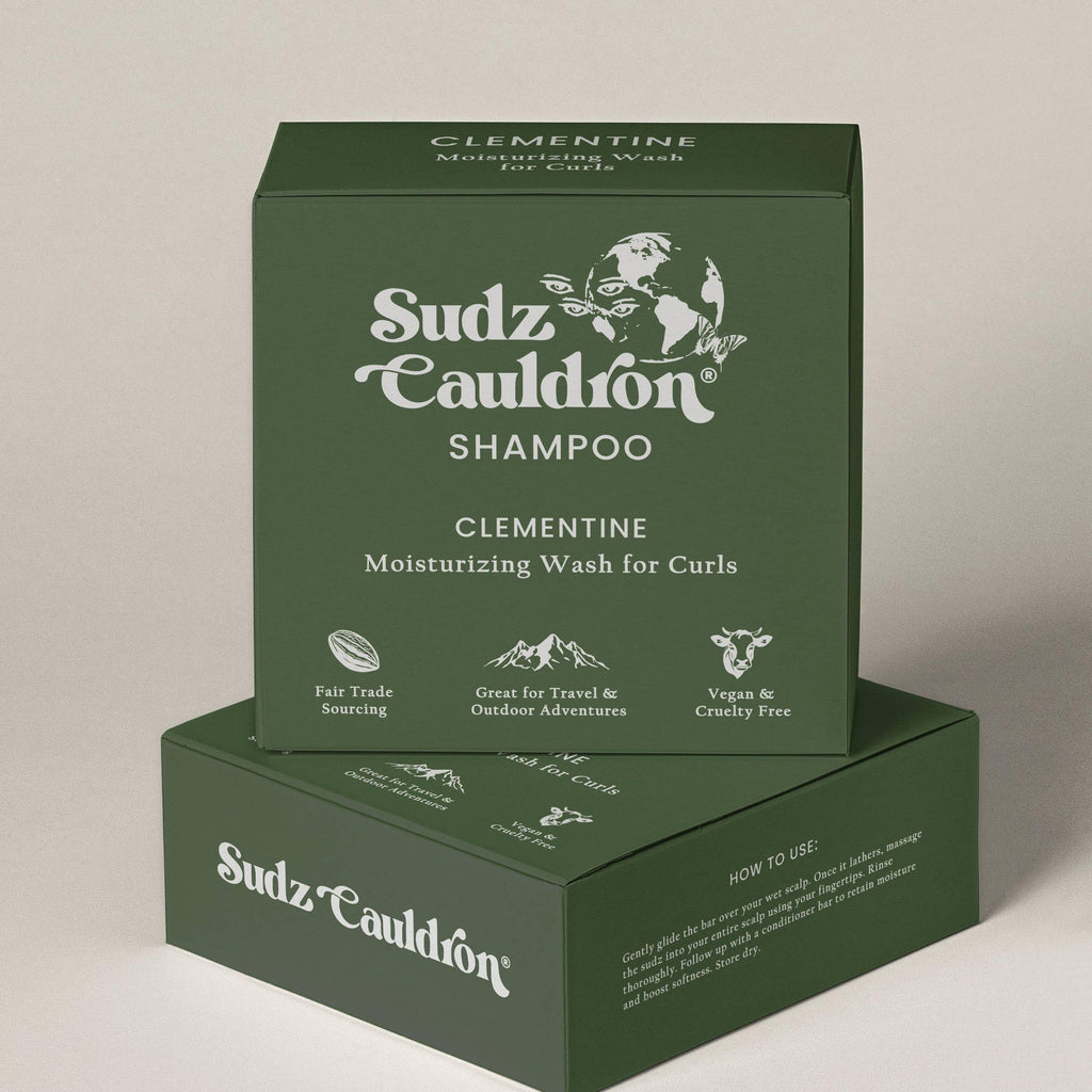 Moisturizing Wash for Curls, Clementine Solid Shampoo
