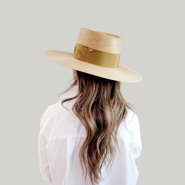 Estrid Straw Telescope Crown Hat