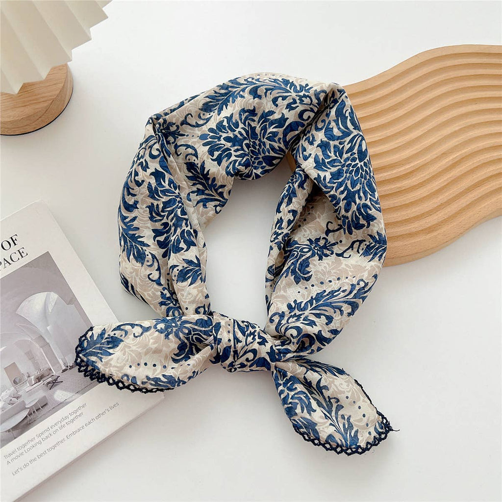 Cotton Linen Square Scarf for Women’s Neck Wrap_CWMS0672