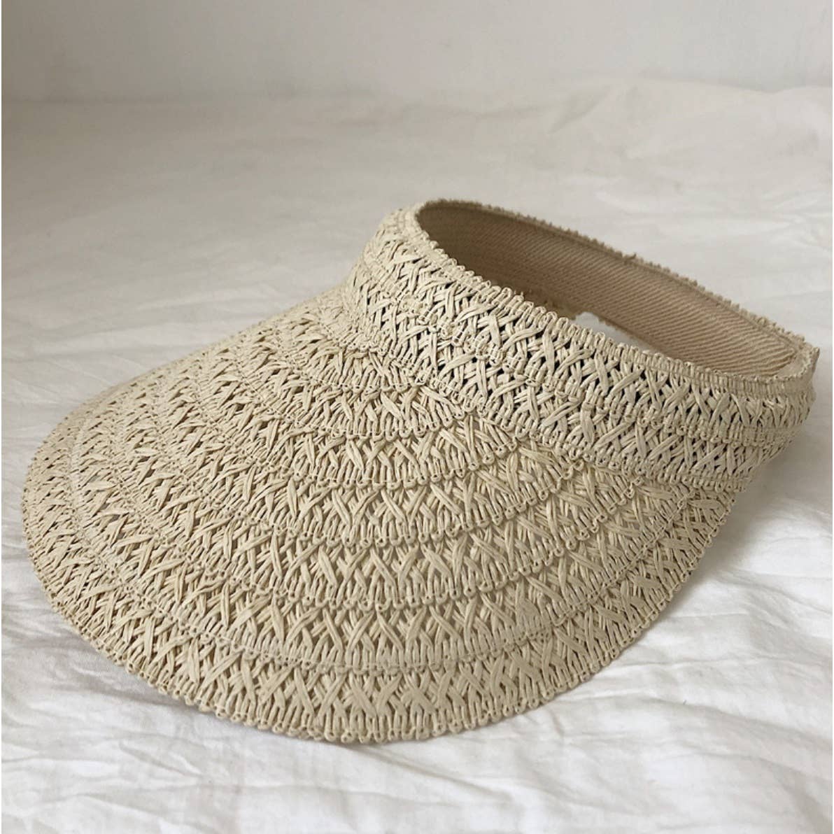 Chic Straw Visor Hats for Summer