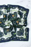 Bird & Vine Cotton Rayon Scarf