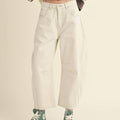 BARREL COTTON PANTS