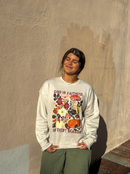God is Faithful Crewneck